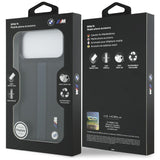 BMW M Perforeret Stripe Logo MagSafe Case til iPhone 17 Pro Max - Blå