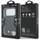 BMW M Quilted Logo MagSafe Case til iPhone 17 Pro - sort