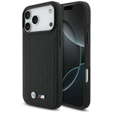 BMW M Quilted Logo MagSafe Case til iPhone 17 Pro Max - sort
