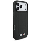 BMW M Quilted Logo MagSafe Case til iPhone 17 Pro Max - sort