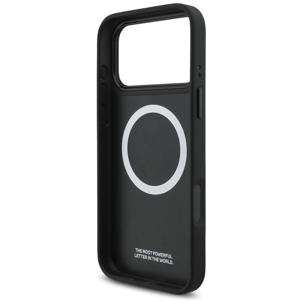 BMW M Quilted Logo MagSafe Case til iPhone 17 Pro Max - sort