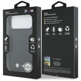 BMW M Quilted Logo MagSafe Case til iPhone 17 Pro Max - sort