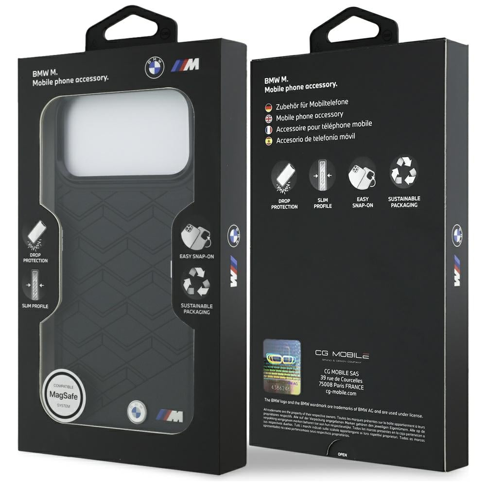 BMW M Shape Logo MagSafe Case til iPhone 17 Pro Max - sort