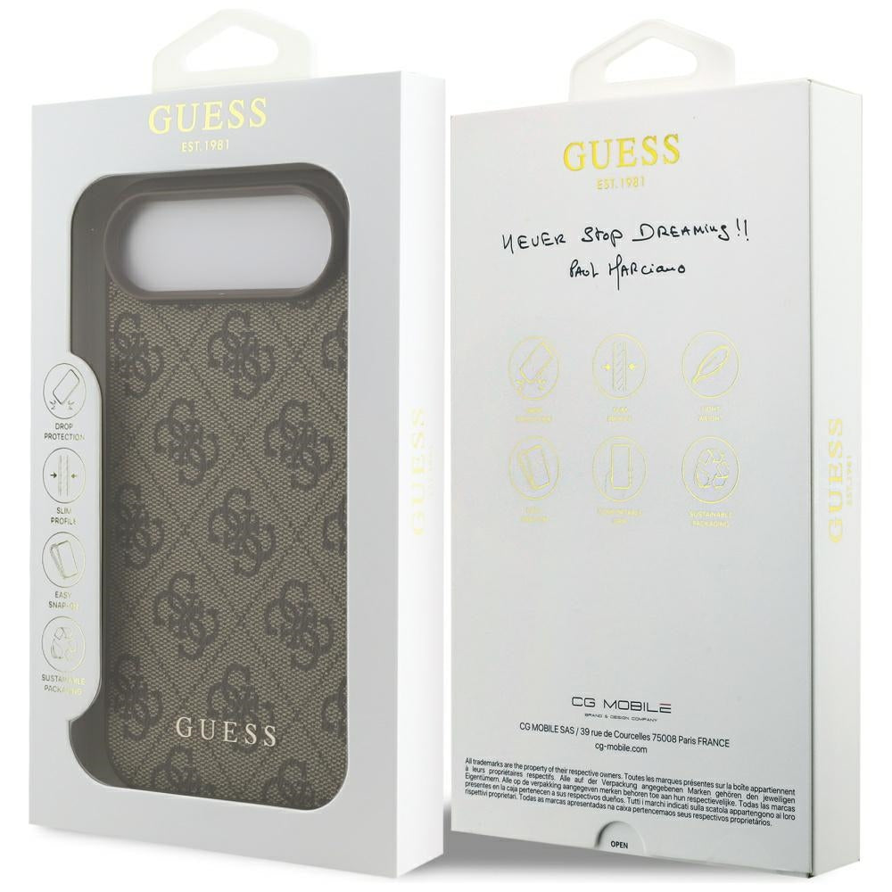 Guess 4G Classic Case til iPhone 17 Air - Brown