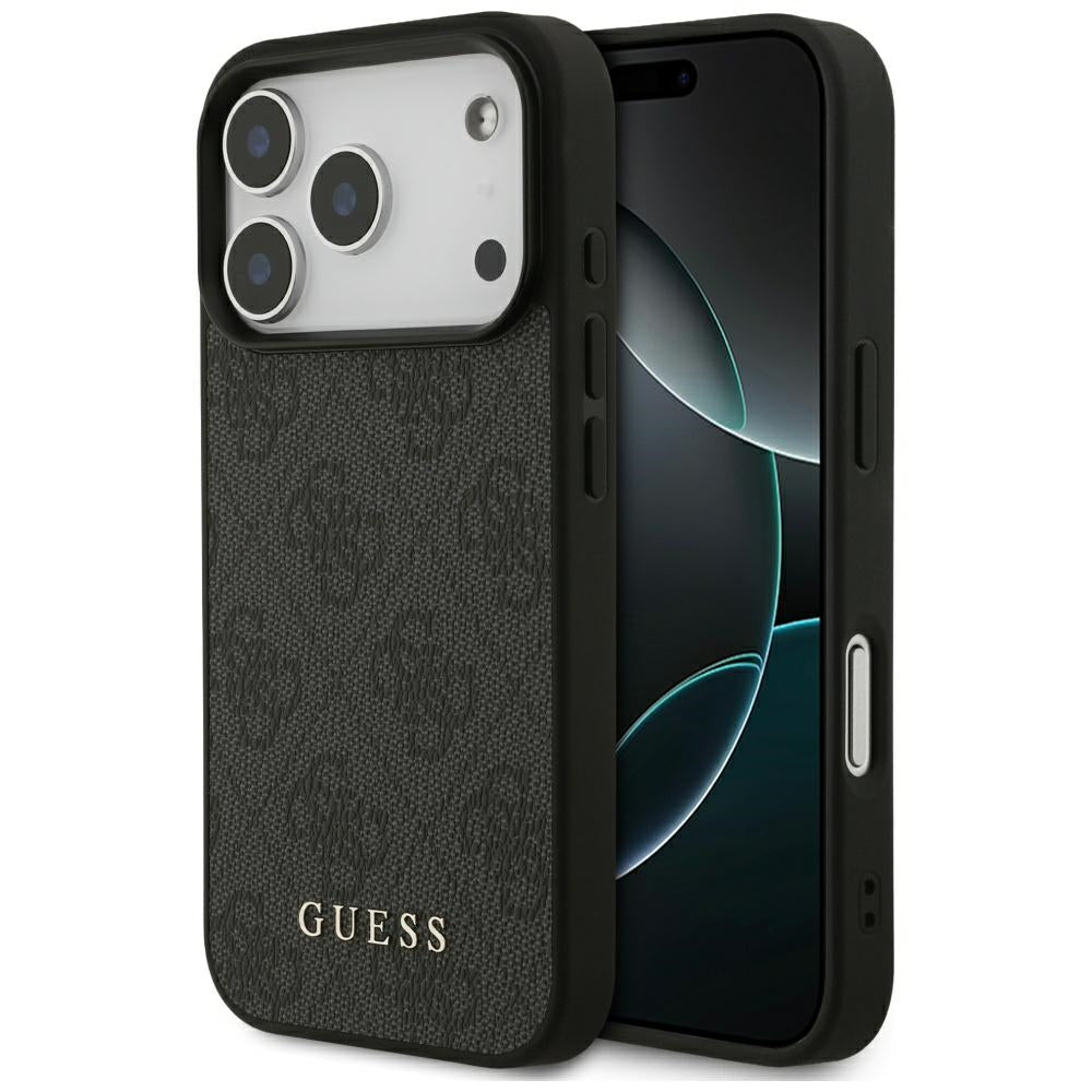 Guess 4G Classic Case for iPhone 17 Pro - Black