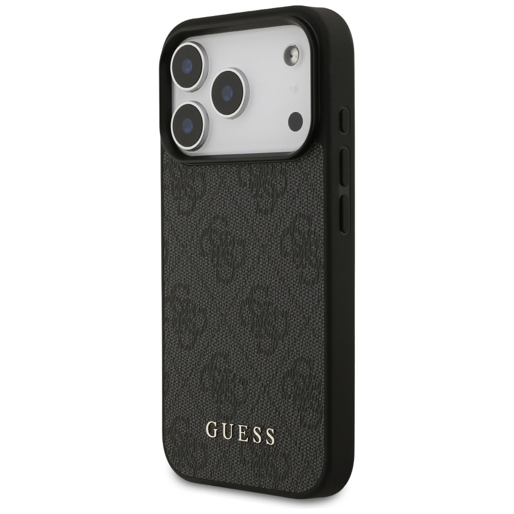 Guess 4G Classic Case for iPhone 17 Pro - Black