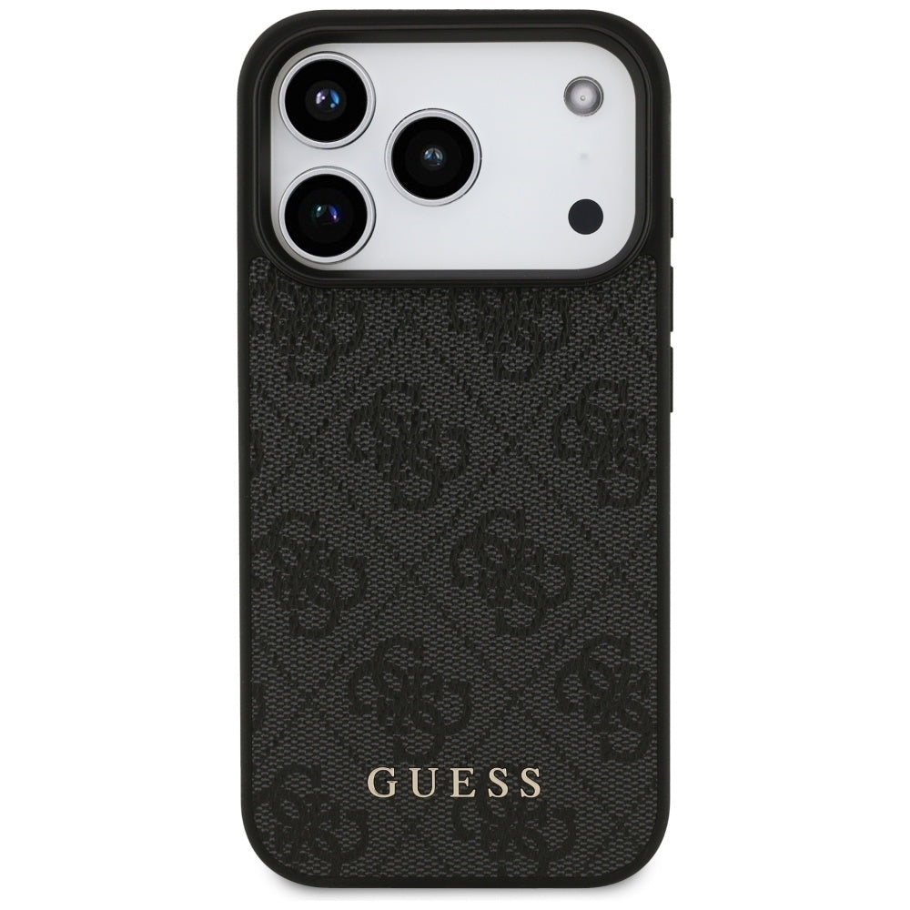 Guess 4G Classic Case for iPhone 17 Pro - Black