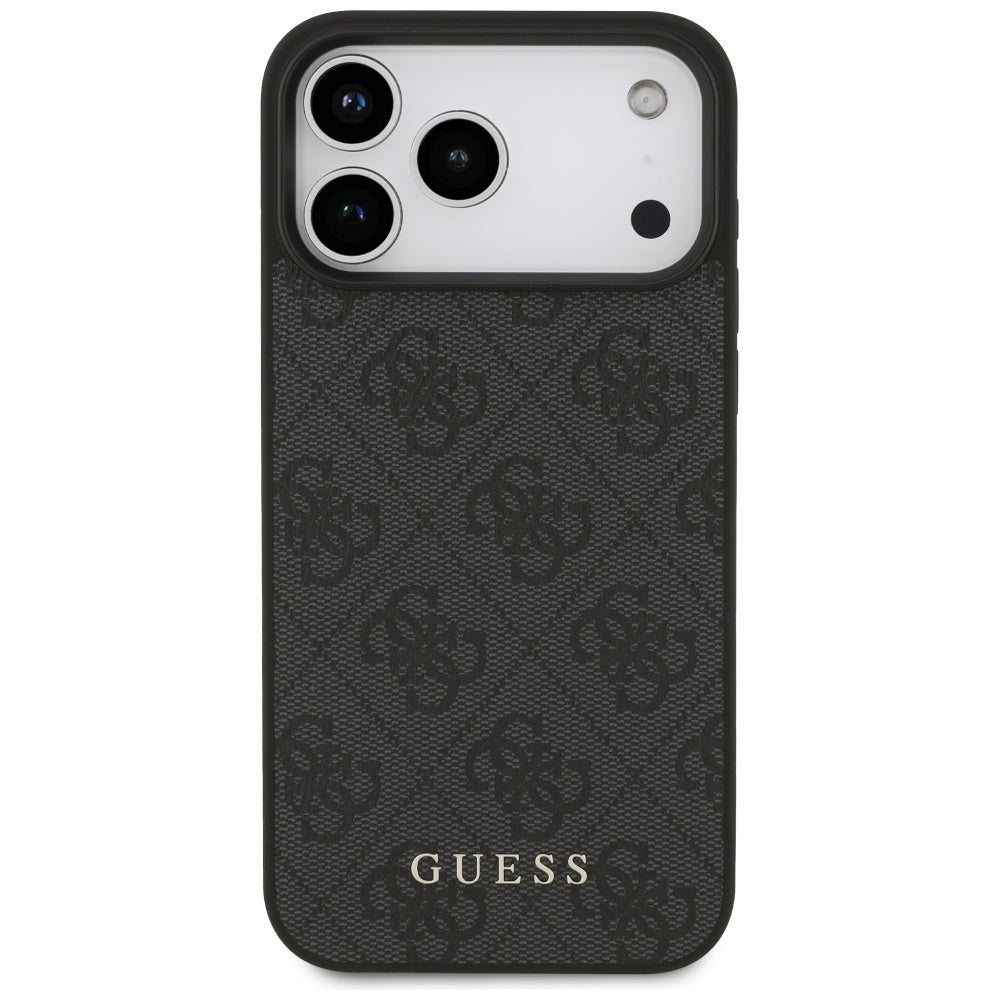 Guess 4G Classic Case til iPhone 17 Pro Max - sort
