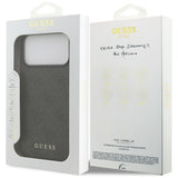 Guess 4G Classic Case til iPhone 17 Pro Max - sort