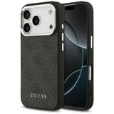Guess 4G Classic Logo MagSafe case for iPhone 17 Pro - black