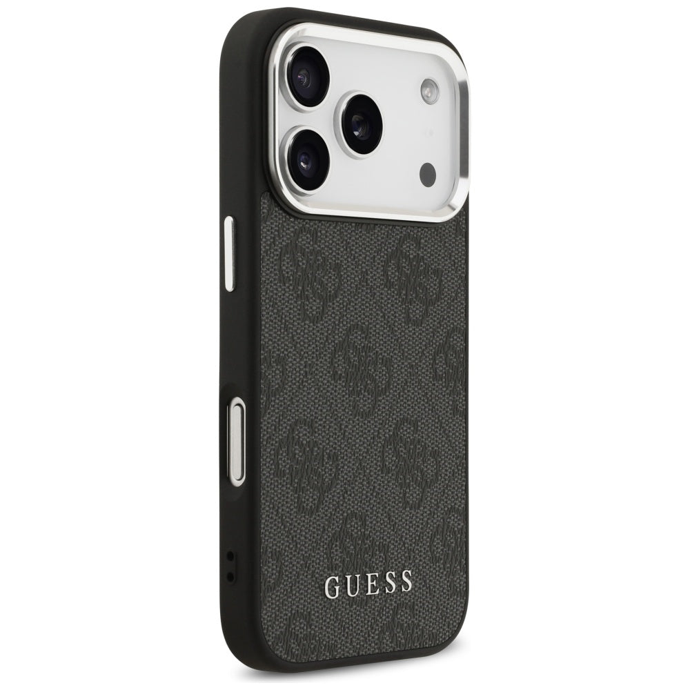 Guess 4G Classic Logo MagSafe case for iPhone 17 Pro - black