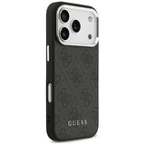 Guess 4G Classic Logo MagSafe case for iPhone 17 Pro - black