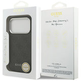 Guess 4G Classic Logo MagSafe case for iPhone 17 Pro - black