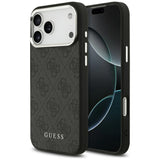 Guess 4G Classic Logo MagSafe case for iPhone 17 Pro Max - black