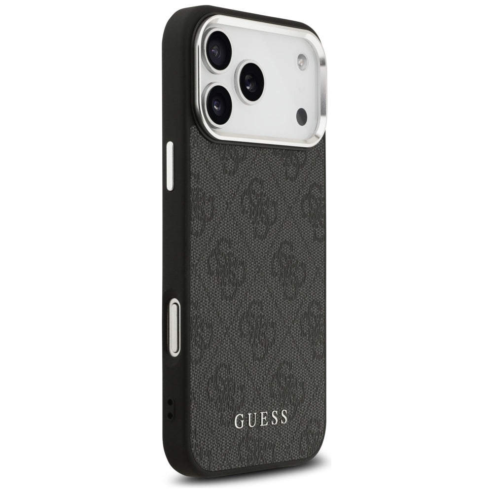 Guess 4G Classic Logo MagSafe case for iPhone 17 Pro Max - black