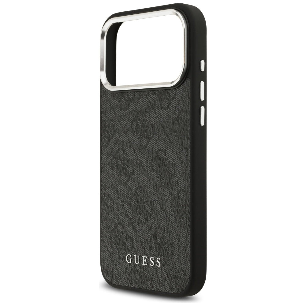 Guess 4G Classic Logo MagSafe case for iPhone 17 Pro Max - black