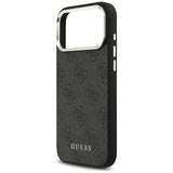 Guess 4G Classic Logo MagSafe case for iPhone 17 Pro Max - black