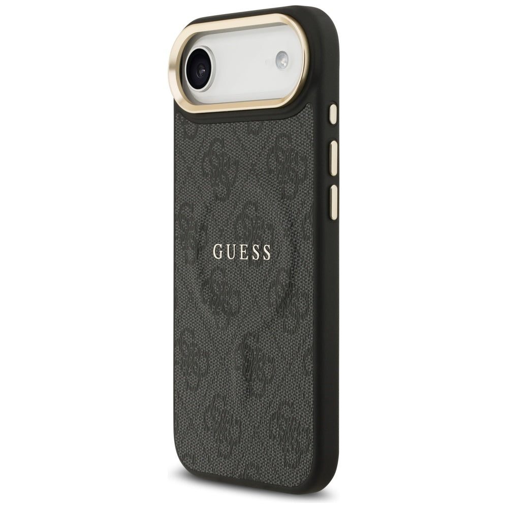 Guess 4G PU Classic Logo MagSafe-hylster til iPhone 17 Air - sort