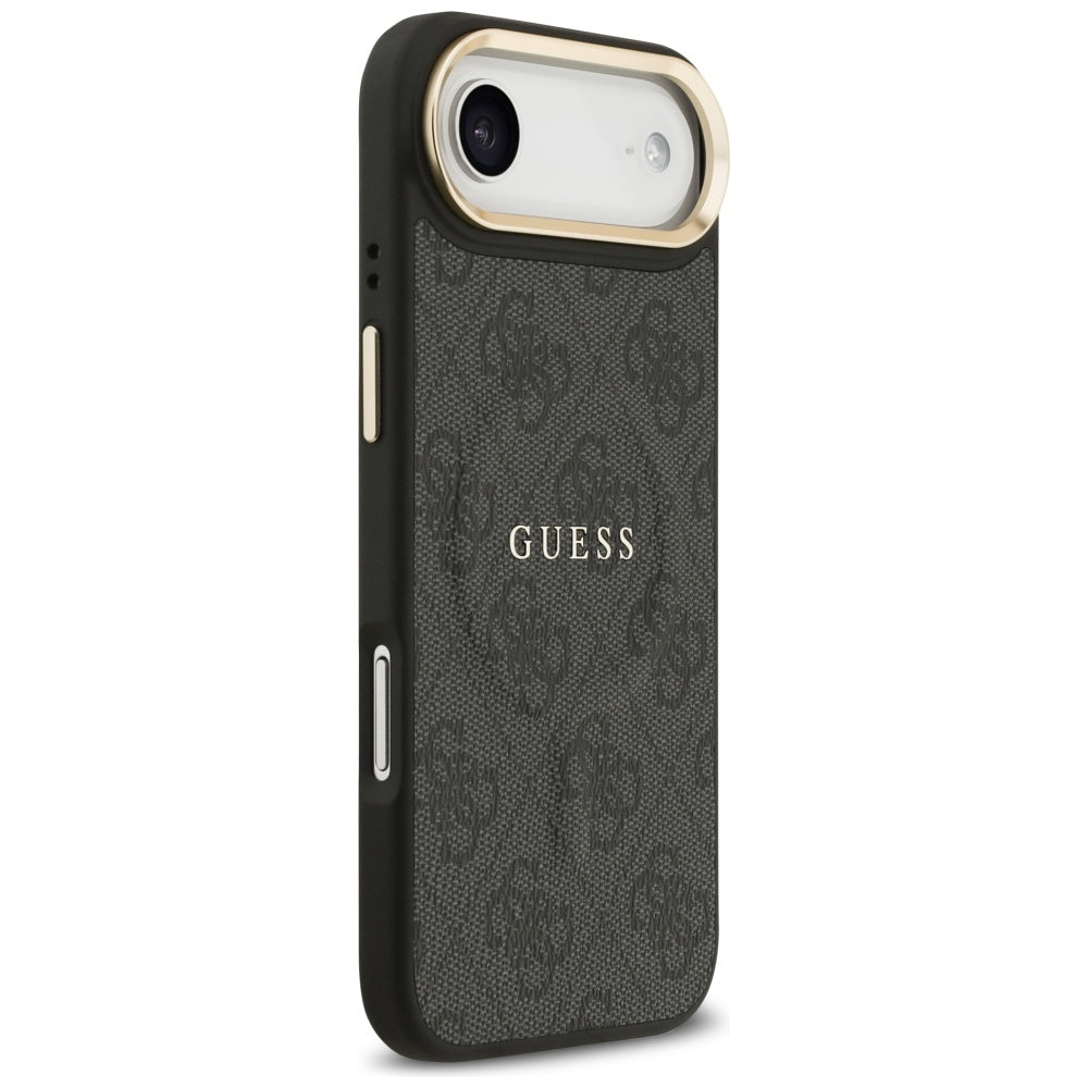 Guess 4G PU Classic Logo MagSafe-hylster til iPhone 17 Air - sort