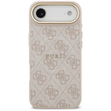 Guess 4G PU Classic Logo MagSafe Case for iPhone 17 Air - Pink