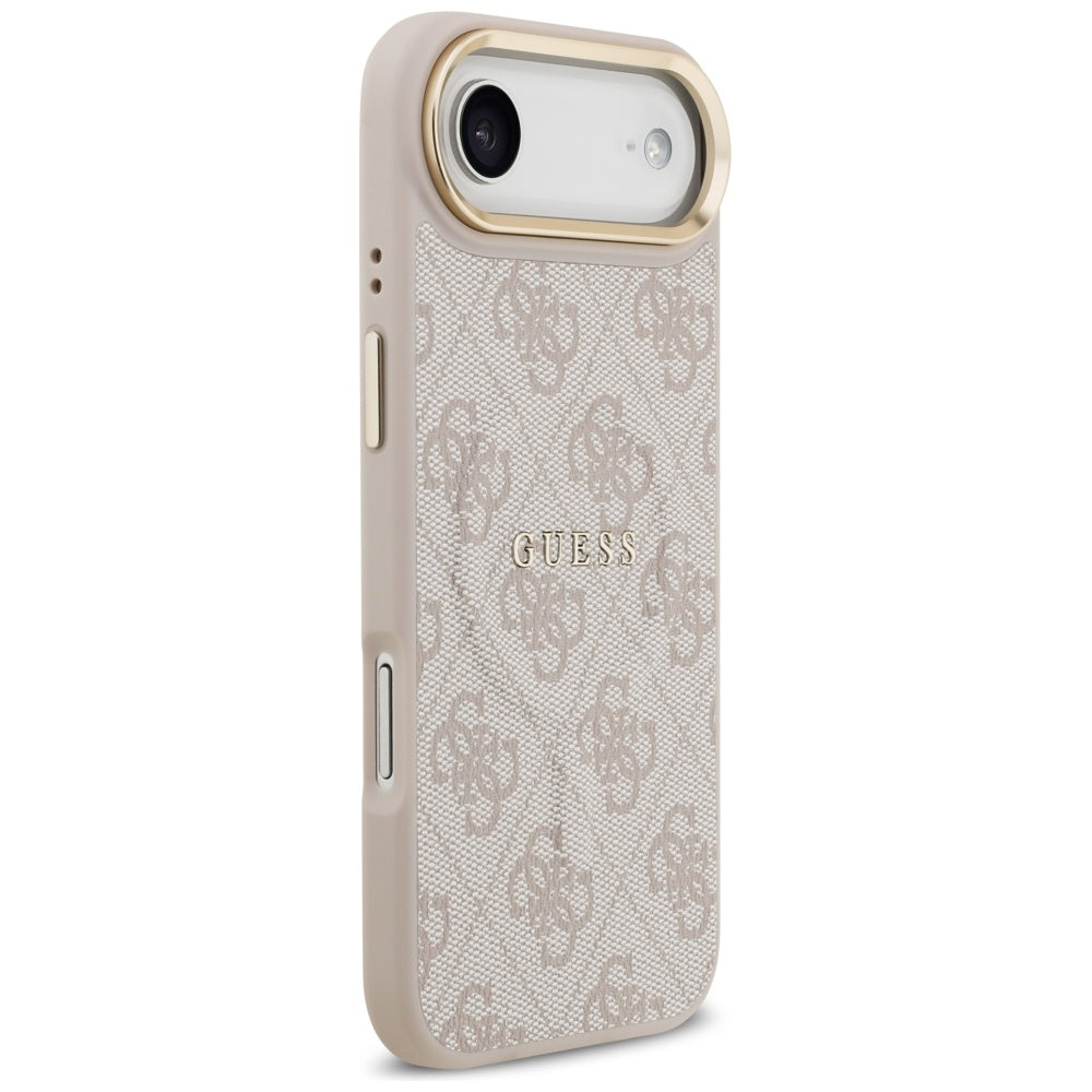 Guess 4G PU Classic Logo MagSafe Case for iPhone 17 Air - Pink