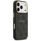 Guess 4G PU Classic Logo MagSafe-hylster til iPhone 17 Pro - sort