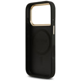 Guess 4G PU Classic Logo MagSafe-hylster til iPhone 17 Pro - sort