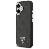 Guess 4G Triangle Logo MagSafe-hylster til iPhone 17 - sort