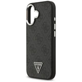 Guess 4G Triangle Logo MagSafe-hylster til iPhone 17 - sort