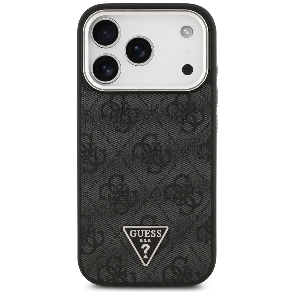 Guess 4G Triangle Logo MagSafe case for iPhone 17 Pro - black