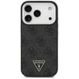 Guess 4G Triangle Logo MagSafe case for iPhone 17 Pro - black