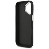 Guess Grained Big 4G Classic Logo case for iPhone 17 - black