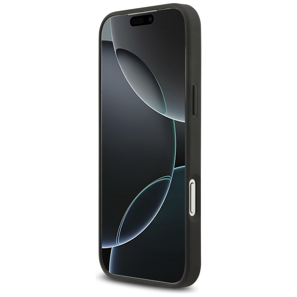 Mercedes Leather Vintage Logo MagSafe Case for iPhone 17 Pro Max - Beige