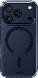Laut Crystal Fluro MagSafe Case til iPhone 17 Pro Max - Clear Navy Blue