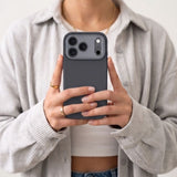 Tech Protect Uniq Magsafe Cc Iphone 17 Pro Max / 18 Pro Max Antrac Grå