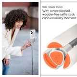 Spigen S541 W Bluetooth Selfie Stick Stativ Dune Beige