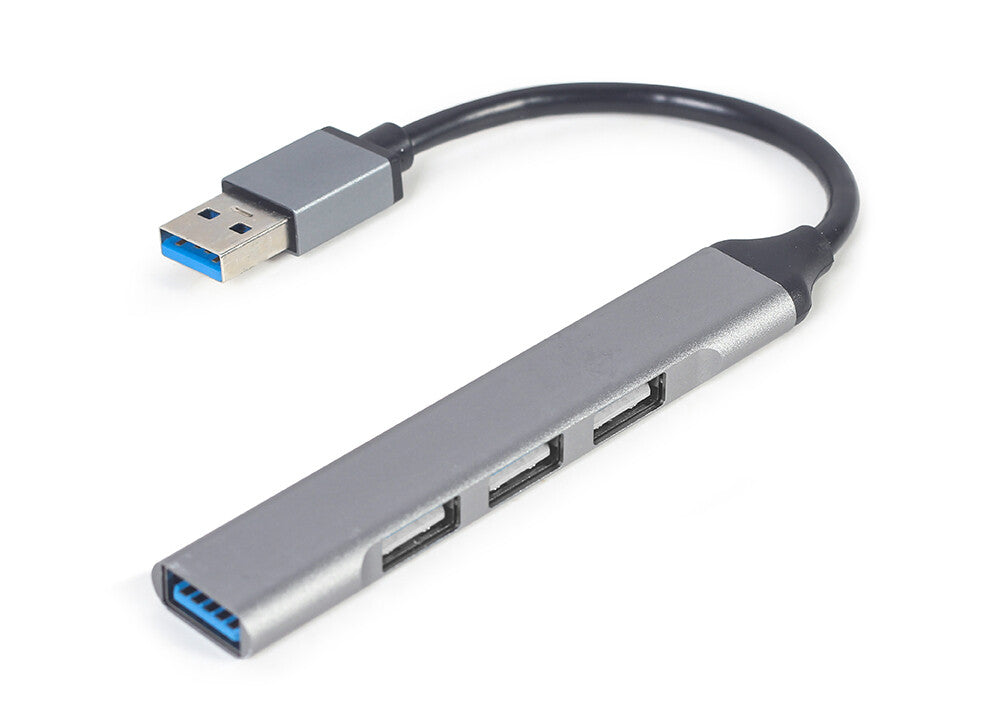 Gembird UHB-U3P1U2P3-02 interface hub Grå