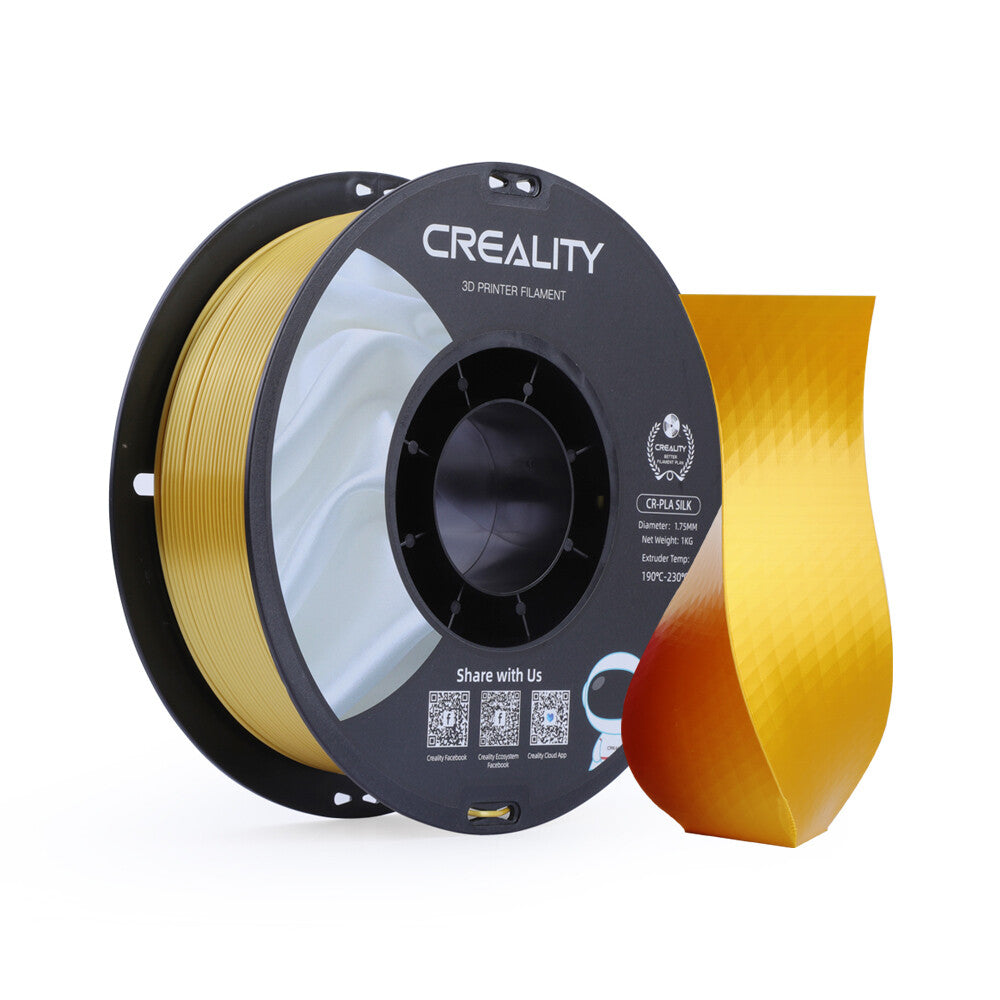 CR-Silk PLA-filament Creality (guld)