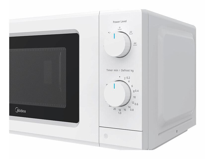 Midea MD-MP012MK-WH mikrobølgeovn Hvid Solo mikroovn Bordplade 19 L 700 W