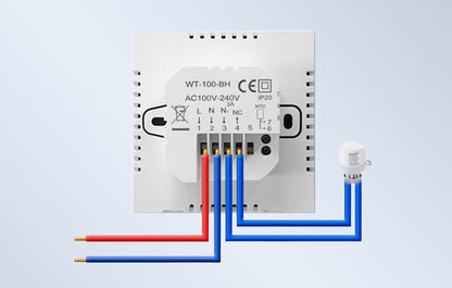 Smart Water Heating Thermostat Avatto ZWT100 3A Zigbee Tuya