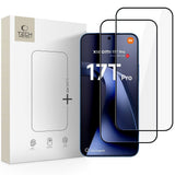 Hærdet Glas Tech Protect Glass Fit+ 2 Pack Xiaomi 17 T Pro Black