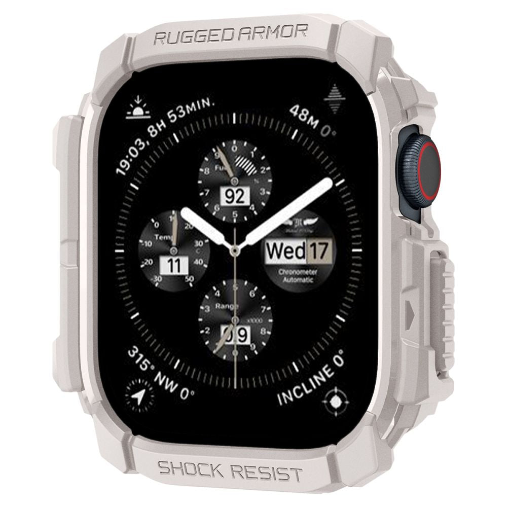 Spigen Rugged Armor Apple Watch 10/11 (46 Mm) Dune Beige