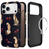 Tech Protect Lamano Magsafe Iphone 17 Pro Max / 18 Pro Max Midnight Cherry