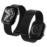 Spigen Wbf01 Remmen Til Apple Watch 8 / 9 / 10 / 11 / 12 / Se / Ultra (44 / 45 / 46 / 49 Mm) Sort