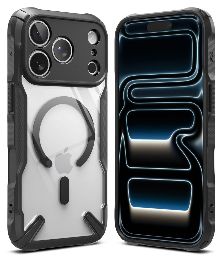 Ringke Fusion X Magnetisk Magsafe Iphone 17 Pro / 18 Pro Sort