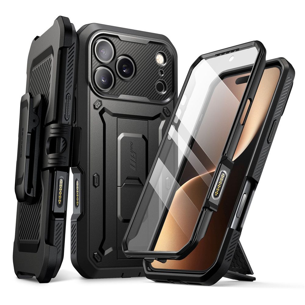 Supcase Enhjørningsbillet Pro Iphone 17 Pro Sort