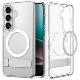 Spigen Ultra Hybrid 'S' Mag Magsafe Galaxy S26 Klar/Hvid