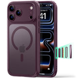 Esr Classic Hybrid Magsafe Iphone 17 Pro / 18 Pro Frosted Deep Burgundy