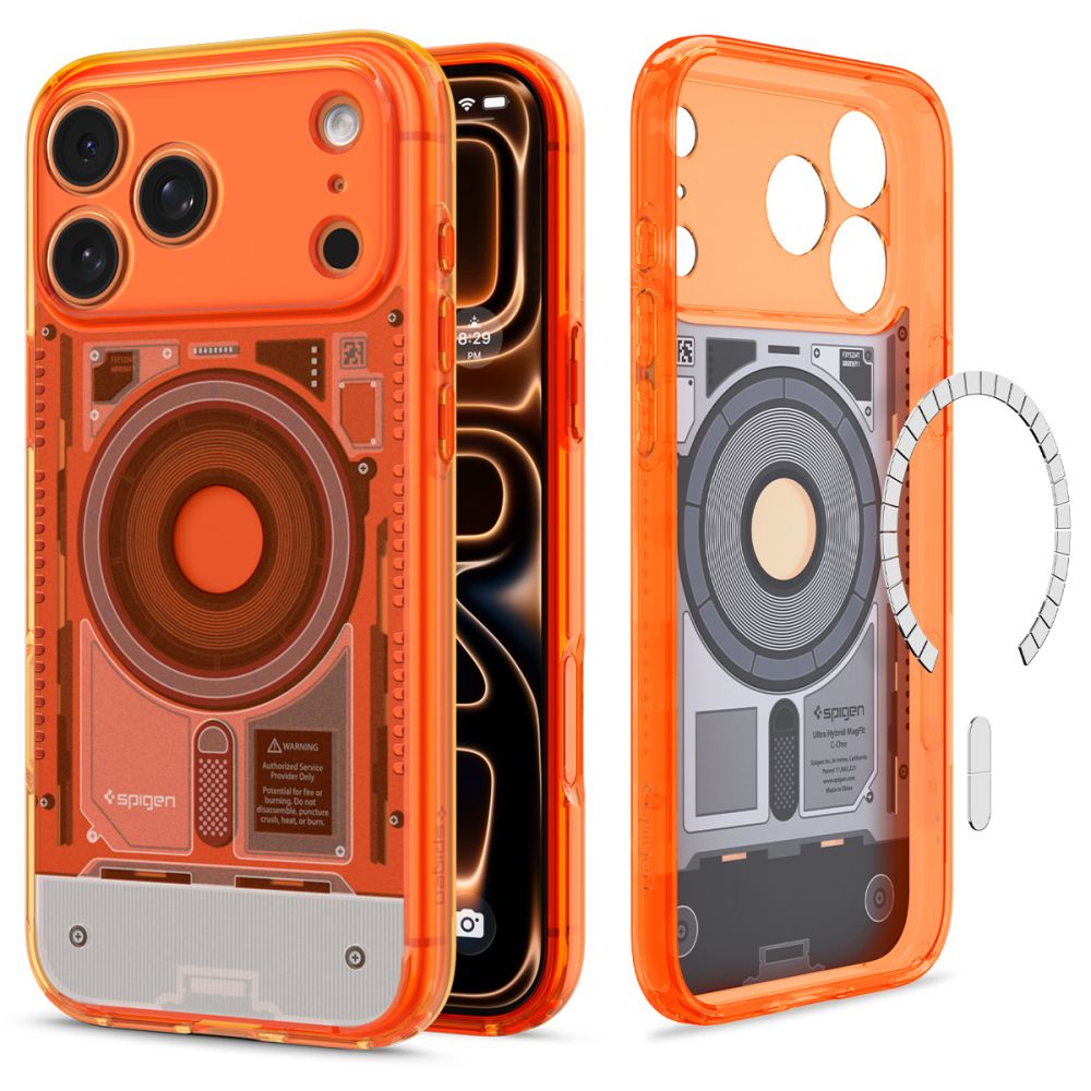 Spigen Ultra Hybrid Magsafe Iphone 17 Pro Max / 18 Pro Max C One Tangerine