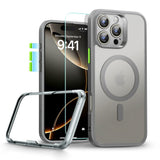 Esr Classic Pro Sæt Halolock Magsafe Iphone 16 Pro Max Frosted Grå
